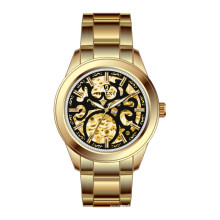 Lucky Cloulds Skeleton Senhora Automatic Wrist Watches